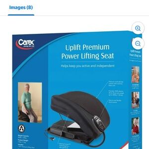 Uplift Premium Power Lifting Seat - Black